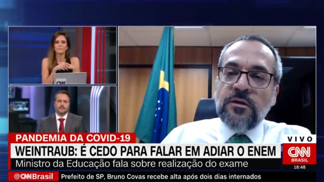 Ministro discute com Monalisa Perrone na CNN Brasil