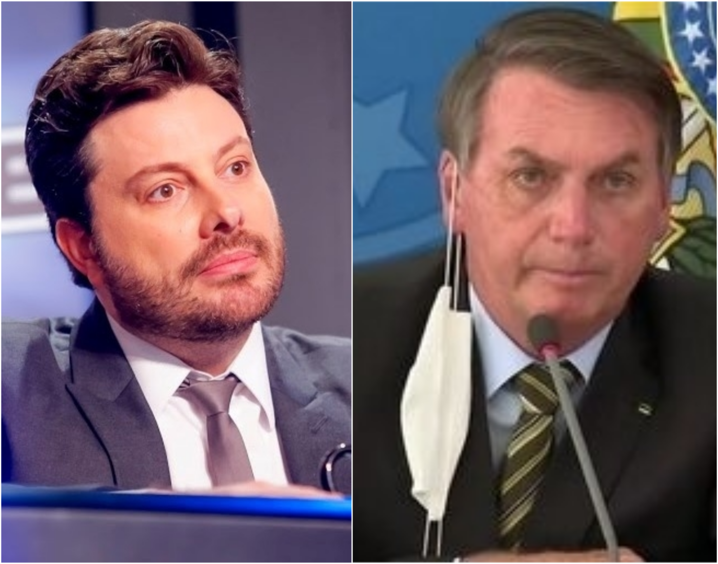 Danilo Gentili revelou mágoa de Jair Bolsonaro