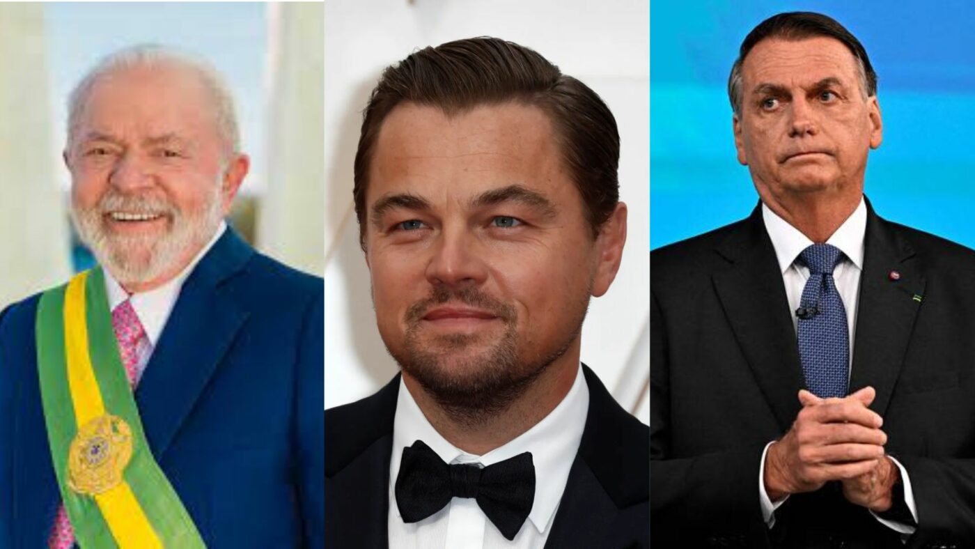 Leonardo DiCaprio elogiou Lula e criticou Bolsonaro