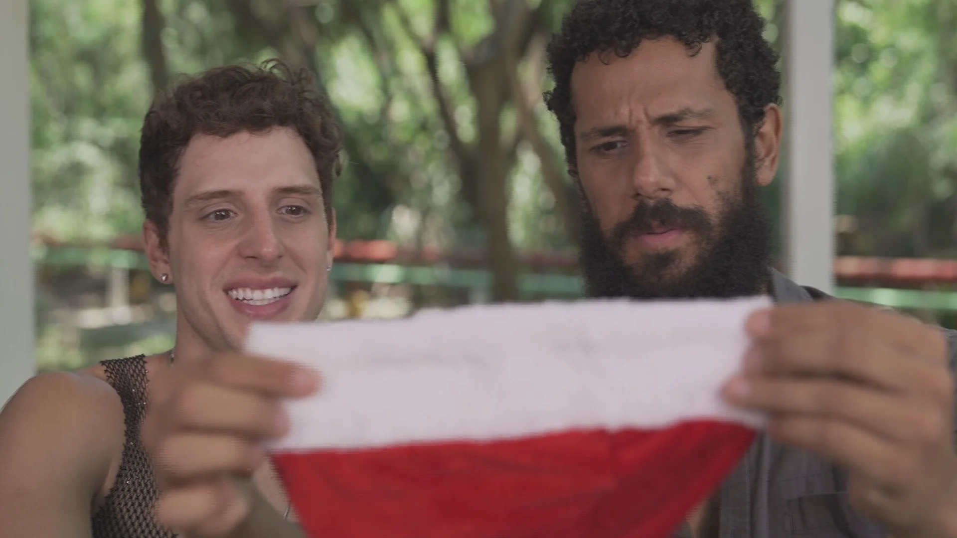 Diego Martins e Amaury Lorenzo participam do Amigo Oculto do Fantástico