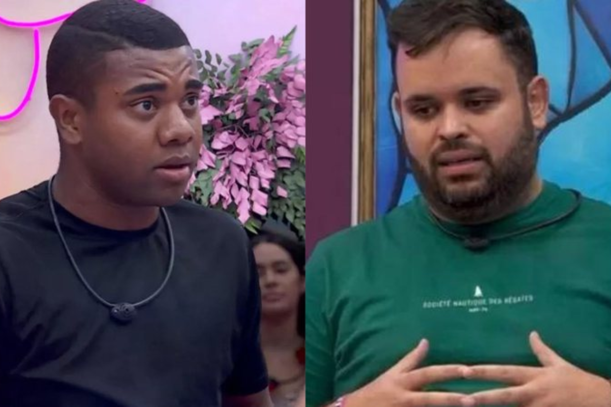 No BBB24, Davi é confrontado após fala considerada preconceituosa durante briga (Créditos: Globoplay)