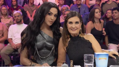 Pabllo Vittar e Fátima Bernardes no Domingão com Huck