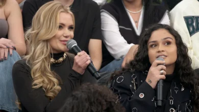 Luiza Martins e Marcela Mc Gowan participam do Dia dos Namorados do Altas Horas