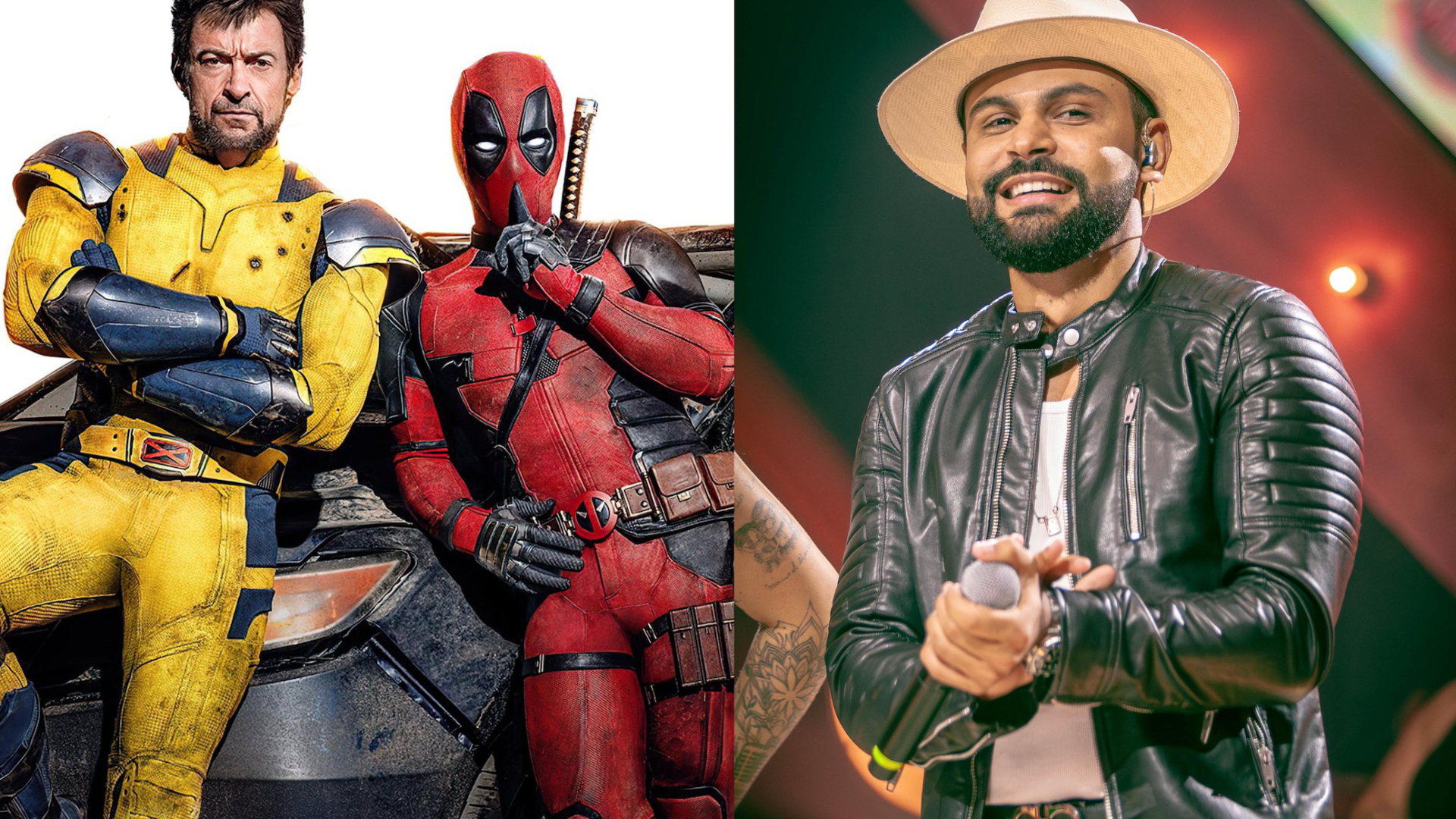 Protagonistas de Deadpool e Wolverin fazem a trend “Casca de Bala”