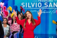 Patricia Abravanel comanda o Programa Silvio Santos