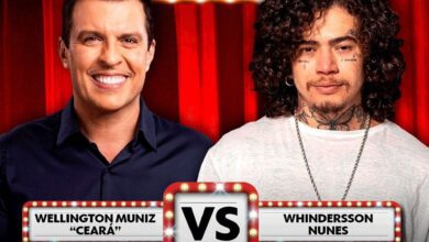 Whindersson Nunes e Ceará se enfrentam na Batalha do Lip Sync do Domingão com Huck