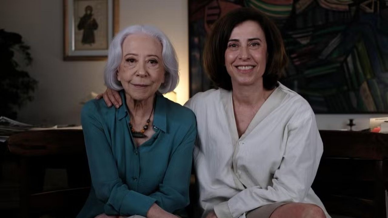 Fernanda Montenegro e Fernanda Torres em Ainda Estou Aqui