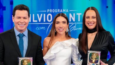 Marcão do Povo e Silvia Abravanel no Programa Silvio Santos