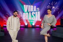 Nadja Haddad e Yudi Tamashiro apresentam o Vira Brasil no SBT