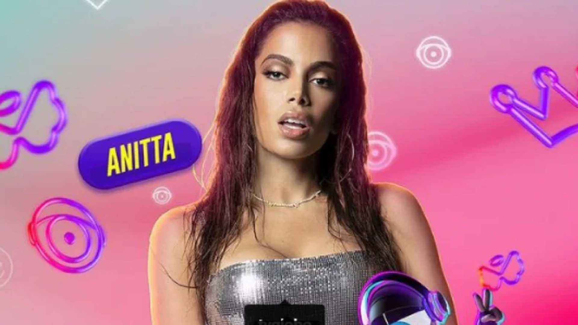 Anitta na festa do BBB 25