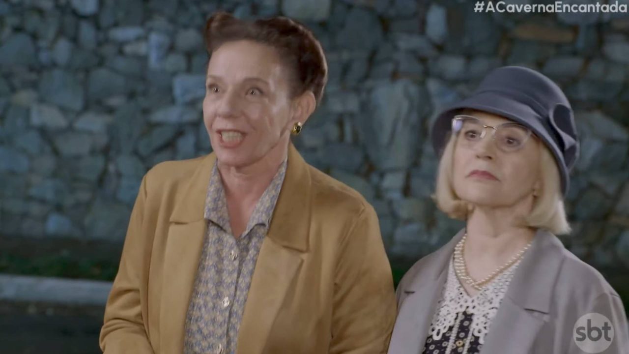 Shirley e Wanda em A Caverna Encantada