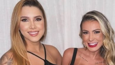 Andressa Urach causa em vídeo com nora