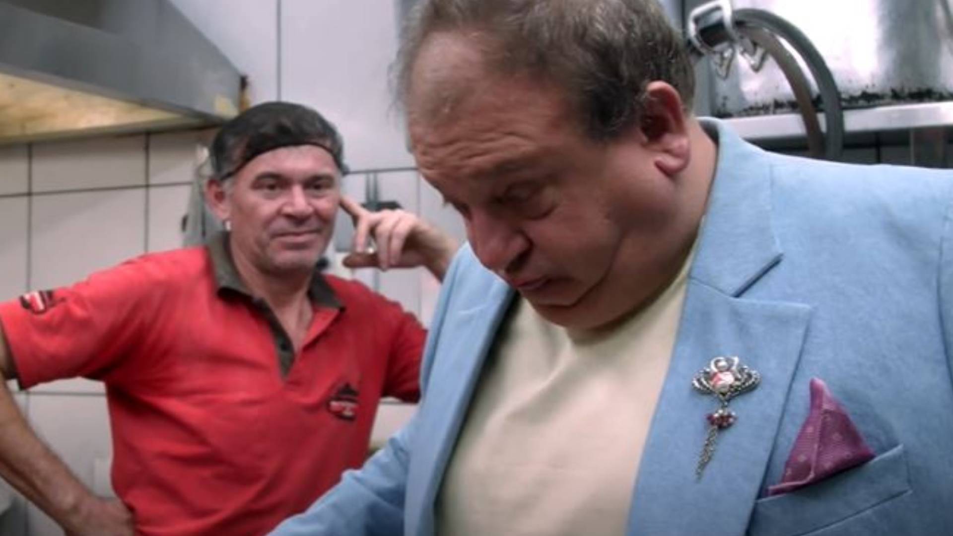 Erick Jacquin passa mal na quarta temporada do Pesadelo na Cozinha