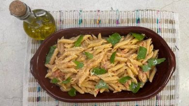 Receita de Penne à la vodka