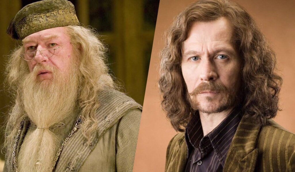 Alvo Dumbledore e Sirius Black em Harry Potter