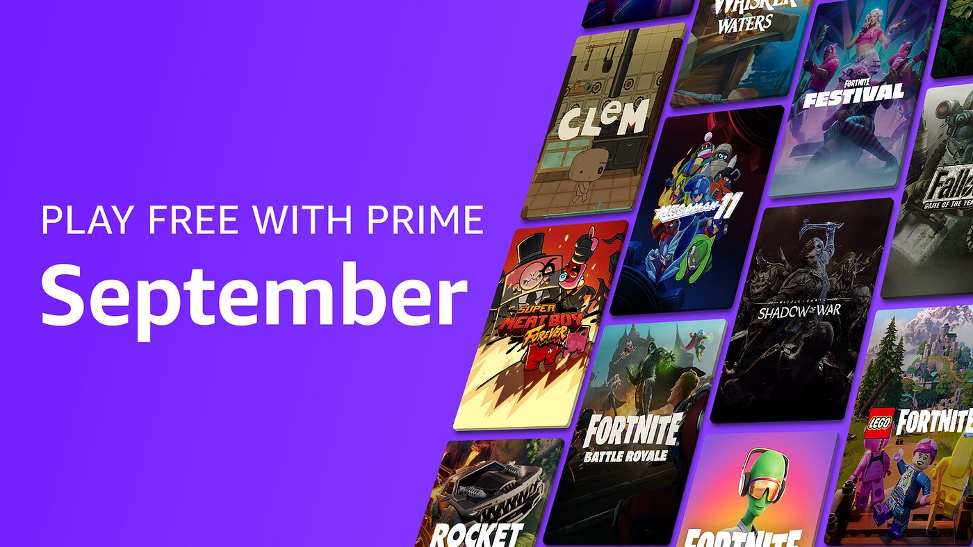 Amazon Prime Gaming de Setembro de 2024 jogos grátis