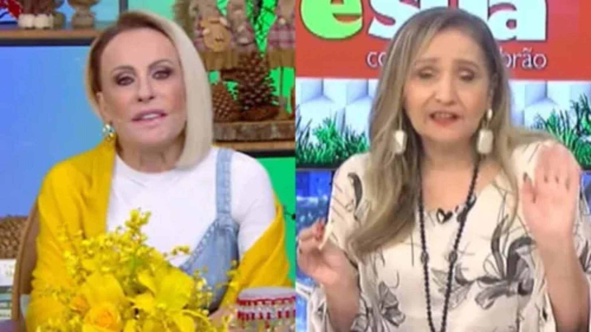 Ana Maria Braga rebate críticas e desmente Sonia Abrão: ‘Eu esqueci’