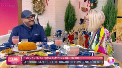 Ana Maria Braga fala sobre luta contra o câncer em papo com chef renomado: '10% de chance de sobreviver'