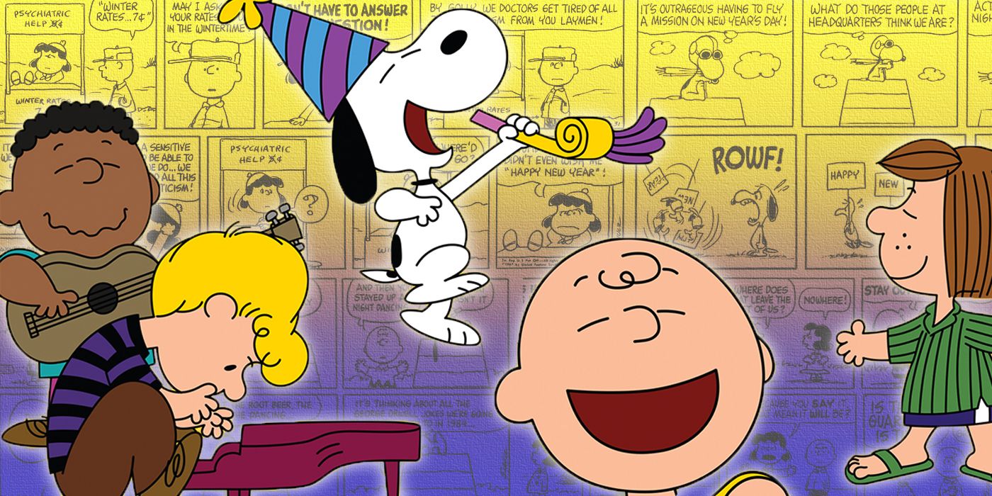 10 Best Peanuts New Year's Eve Comic Strips, Ranked