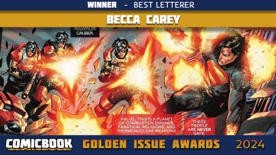 Absolute Superman’s Becca Carey Wins Best Letterer (Golden Issue Awards 2024)