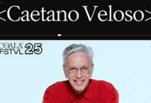 Caetano Veloso é anunciado como atração do Coala Festival 2025