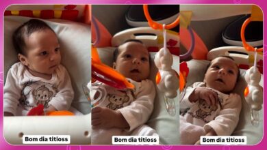 Eliezer se derrete pelo filho Ravi e compartilha vídeo: 'Bom dia, titios'