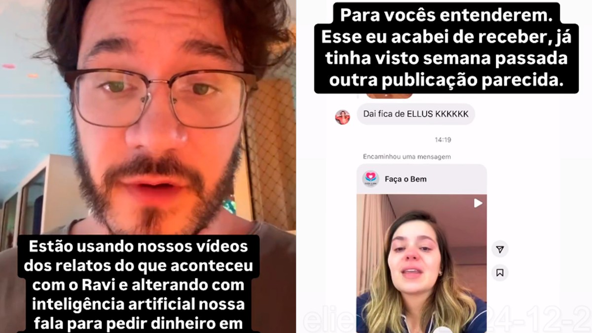 Eliezer conta que estão alterando depoimento de Viih Tube sobre Ravi e faz alerta: 'Nunca pedimos dinheiro'