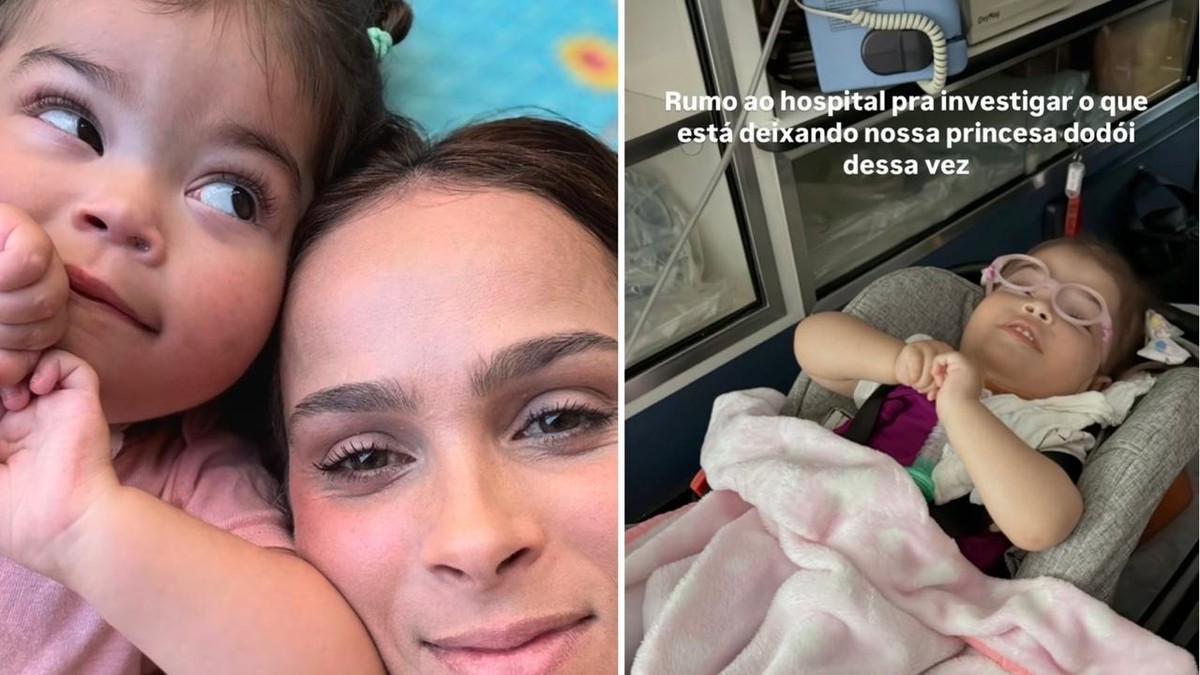 Leticia Cazarré atualiza estado de saúde da filha com Juliano Cazarré