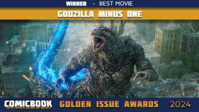 Godzilla Minus One Wins Best Movie (Golden Issue Awards 2024)