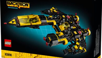 LEGO Unveils New ’80s-Inspired Blacktron Renegade Set