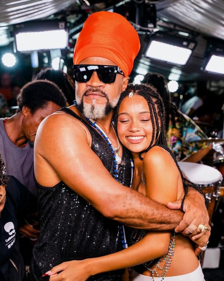 Carlinhos Brown homenageia a filha, que faz aniversário no Natal: 'Dia duplamente especial'