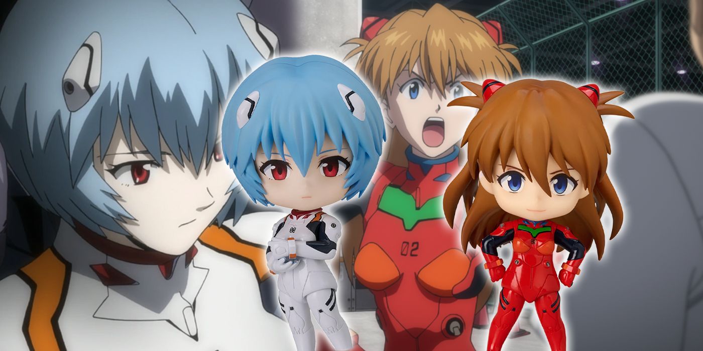 Evangelion's Rei & Asuka Suit Up for New PVC Nendoroid Figures