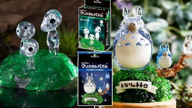 Studio Ghibli Returns Its Magical Totoro & Princess Mononoke 3D Crystal Puzzles to Official Store