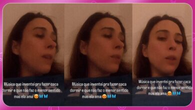 Tata Werneck mostra música que compôs para a filha dormir