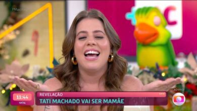 Famosos parabenizam Tati Machado pela gravidez