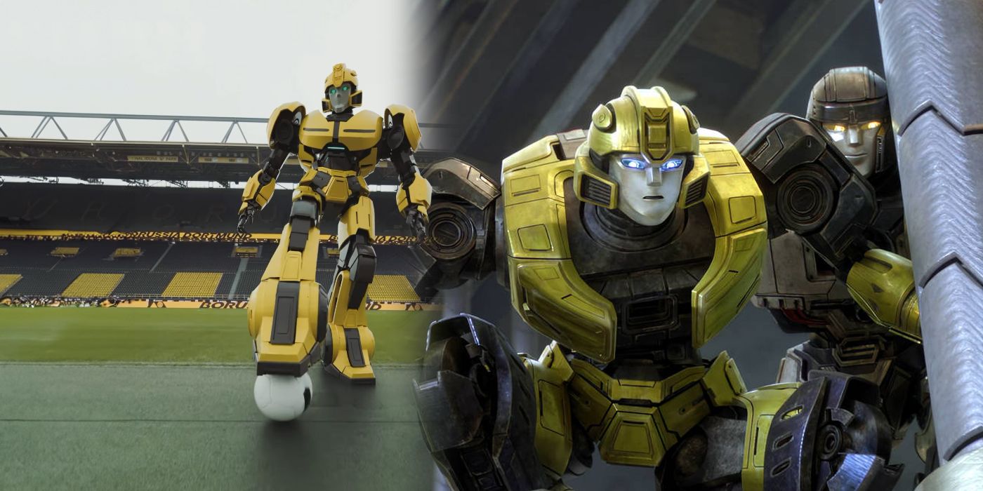 Transformers and Football Collide in Official Bumblebee Collaboration