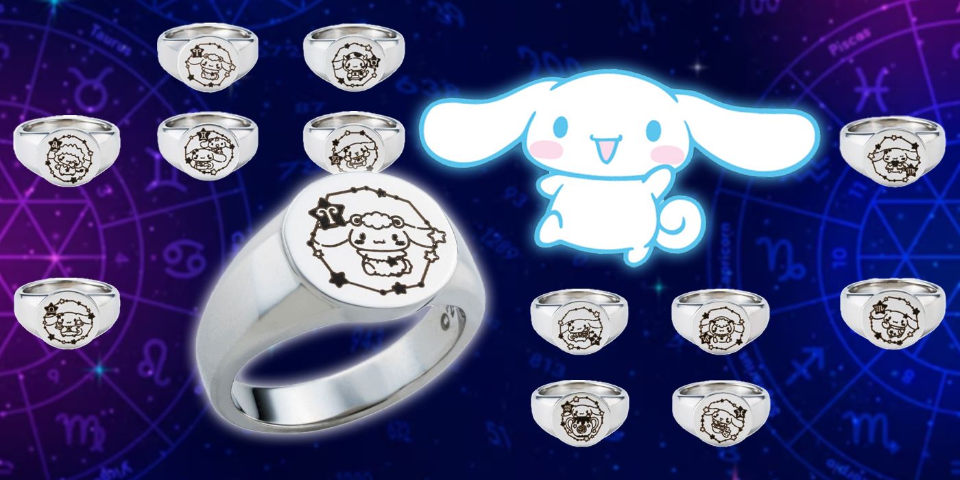 Hello Kitty's Sanrio Welcomes 2025 With New Cinnamoroll Zodiac Ring Collection