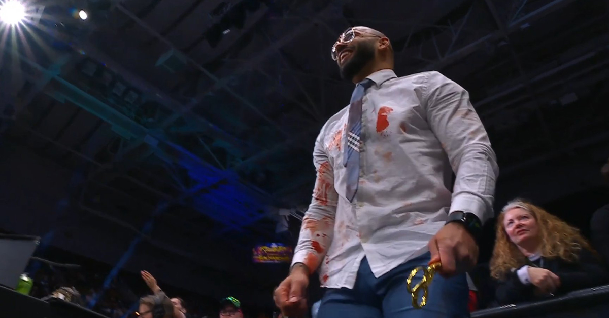 Ricochet Stabs AEW Star with Scissors in Brutal Heel Turn on Dynamite