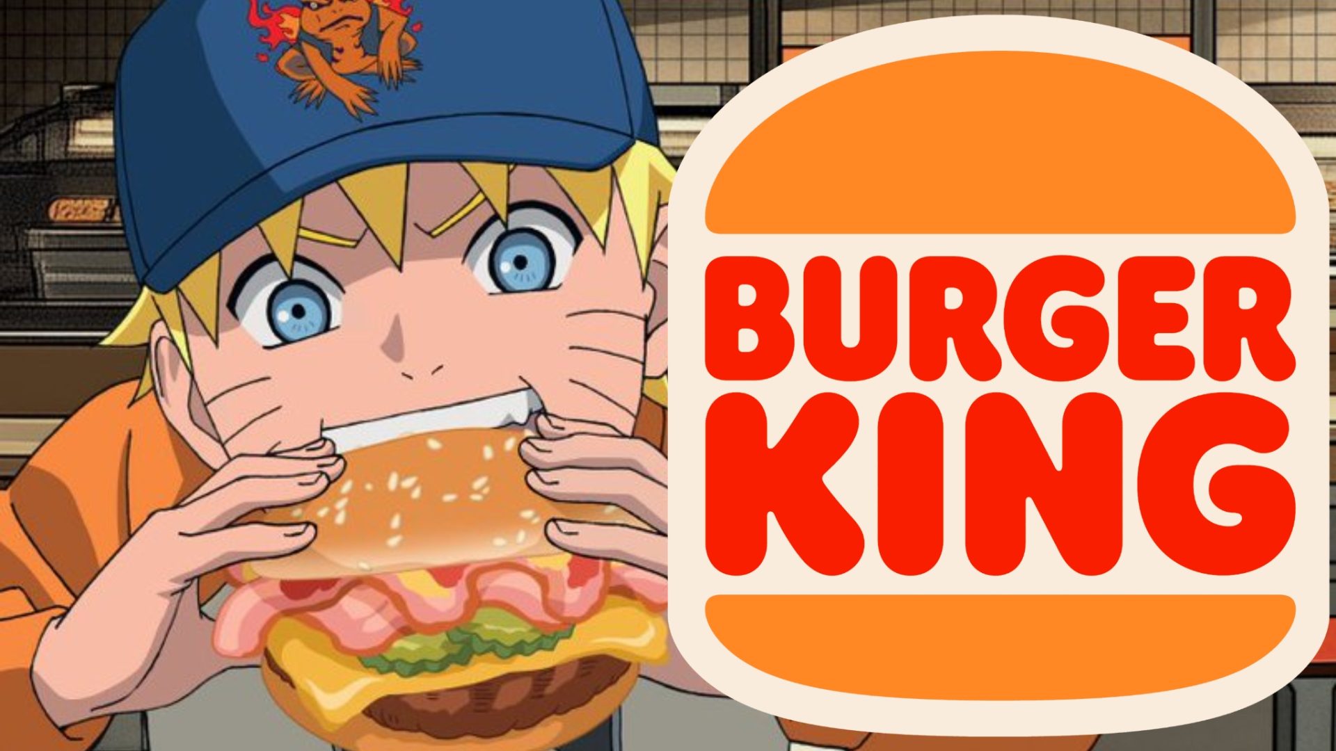 Naruto faz colaboração com o Burger King na França